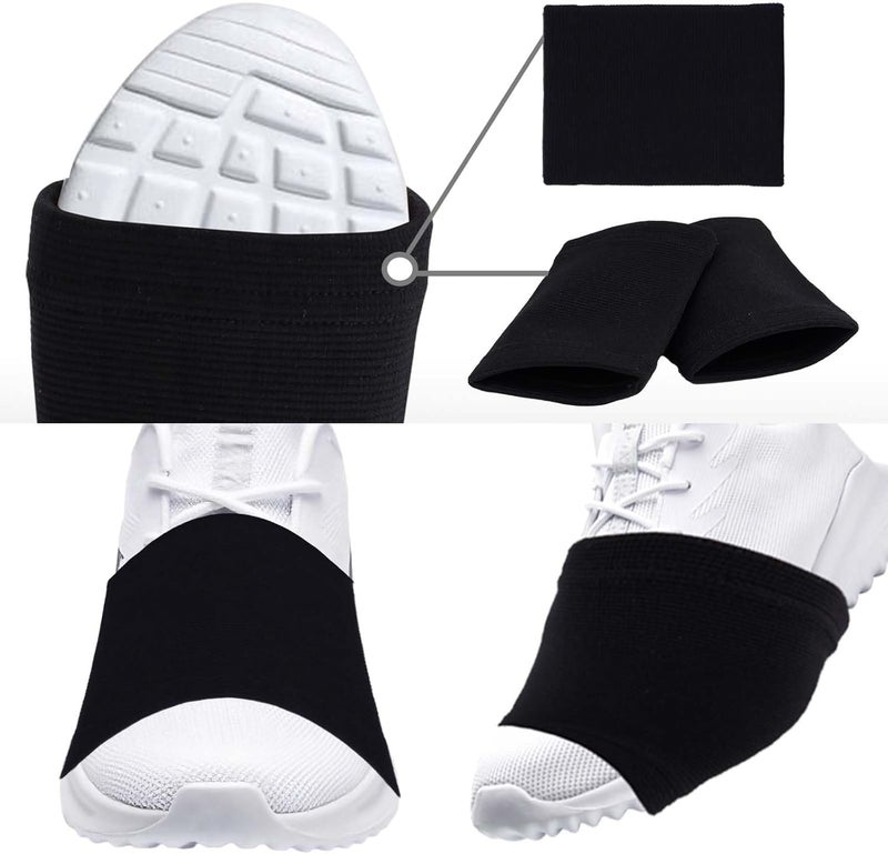 LUSTRIB 2 Pair Dance Socks Over Shoes, Dance Shoe Socks Anti-Slip on Smooth Floors, Dance Shoe Covers Over Sneaker for Dancers Women, Ballet Equipment for Turns & Spins, Dance Accessories - Image 4